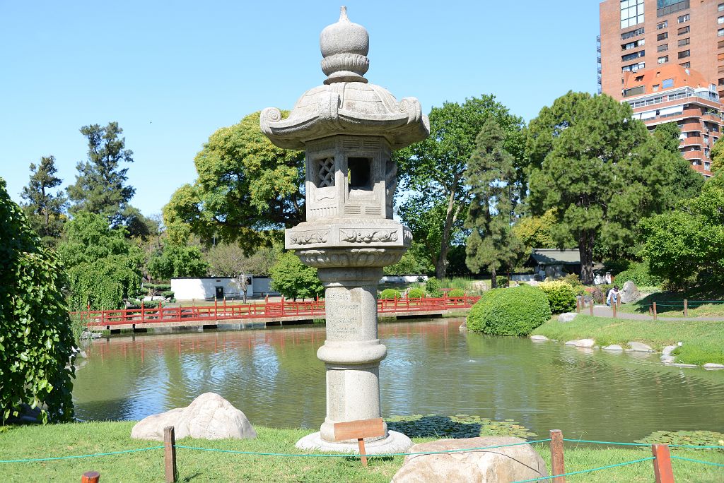 18 Monument And Lake Japones Japanese Garden Buenos Aires